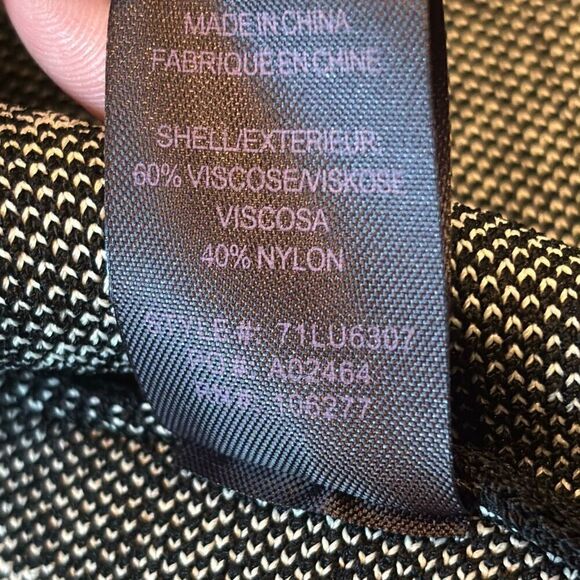 NWT Hale Bob black/white fit & flare dress Sz S graphic summer cruise - Picture 10 of 13